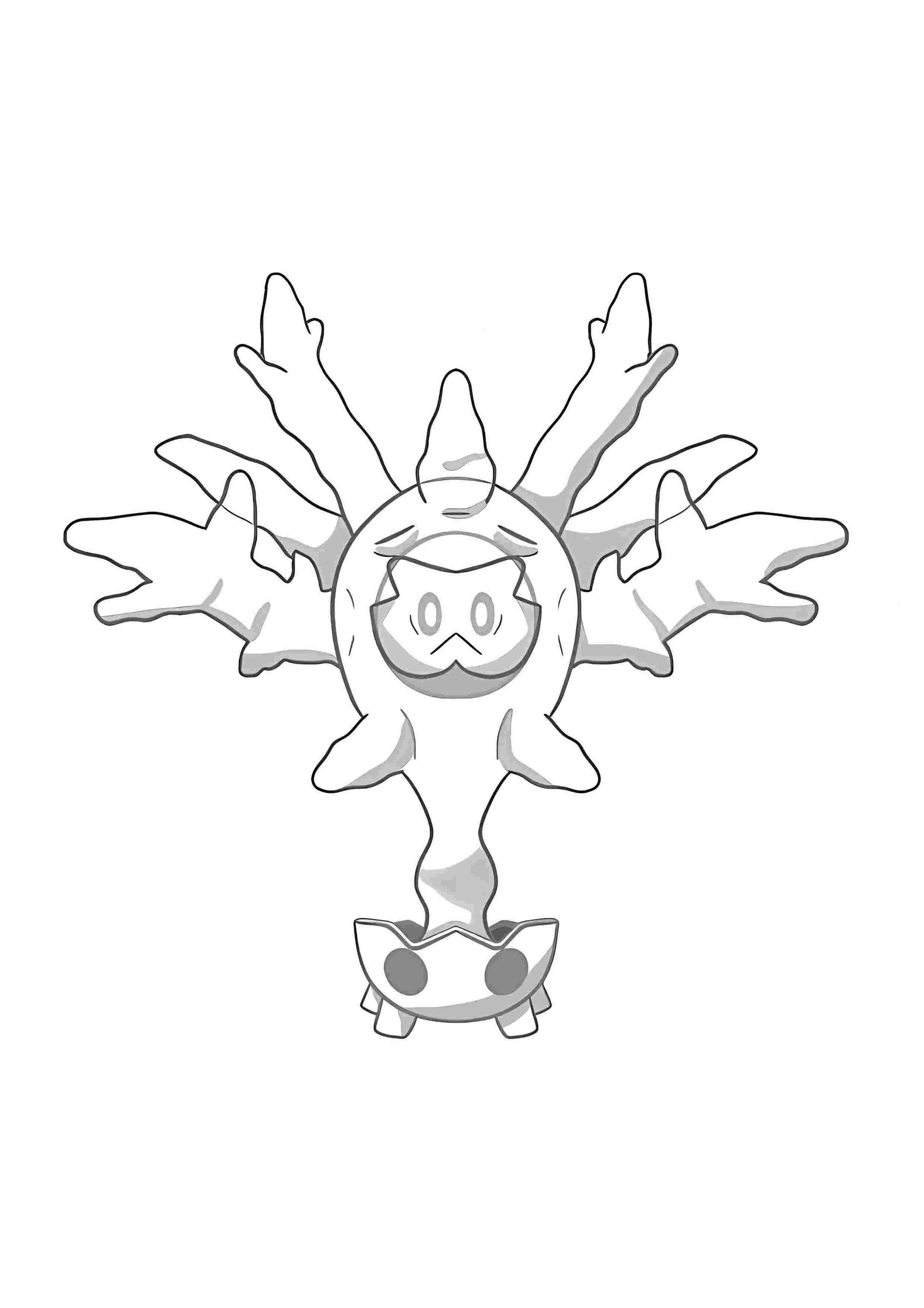 Cursola coloring page (A4) to print