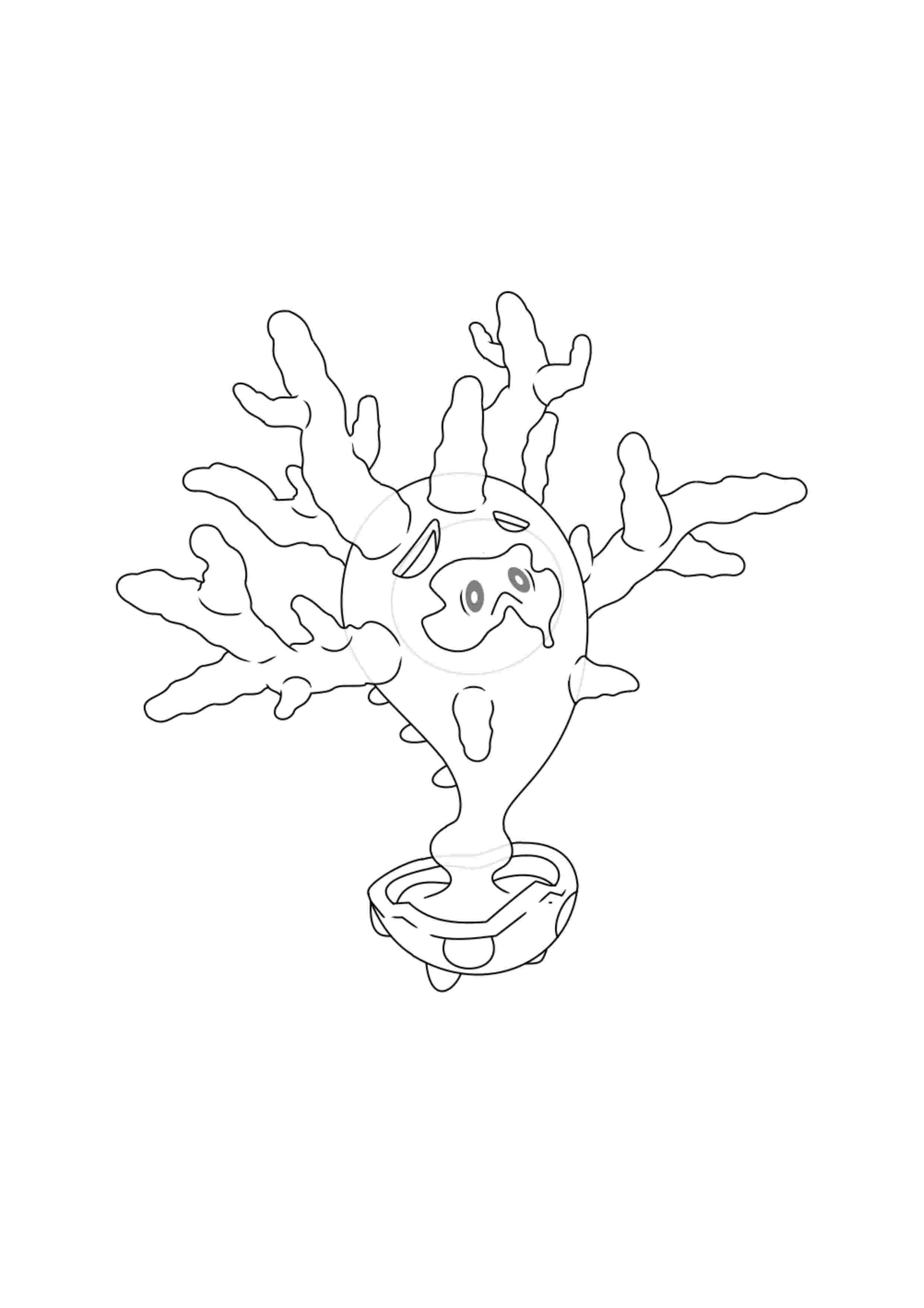 Cursola coloring page (A4) to print