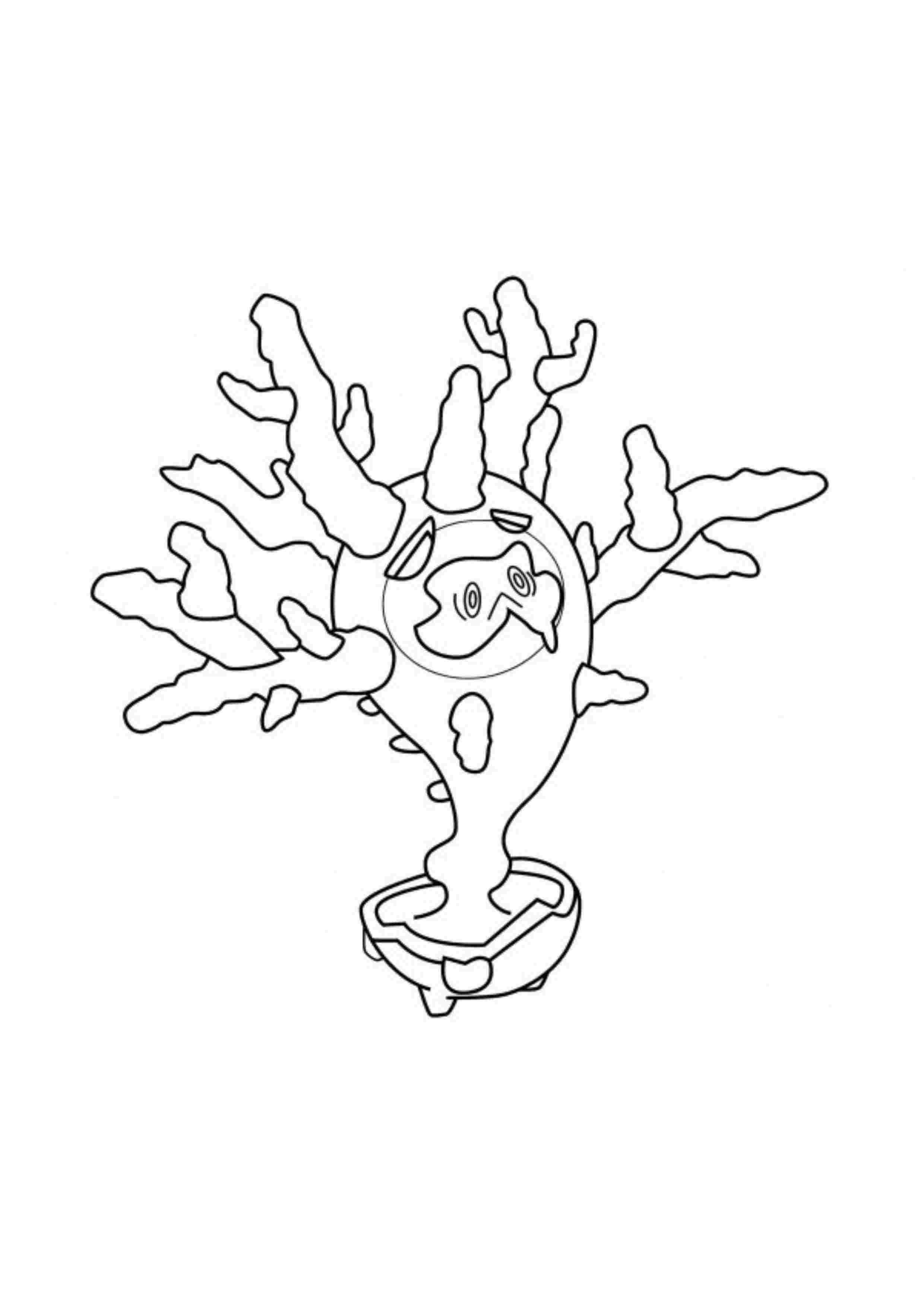 Cursola coloring page (A4) to print