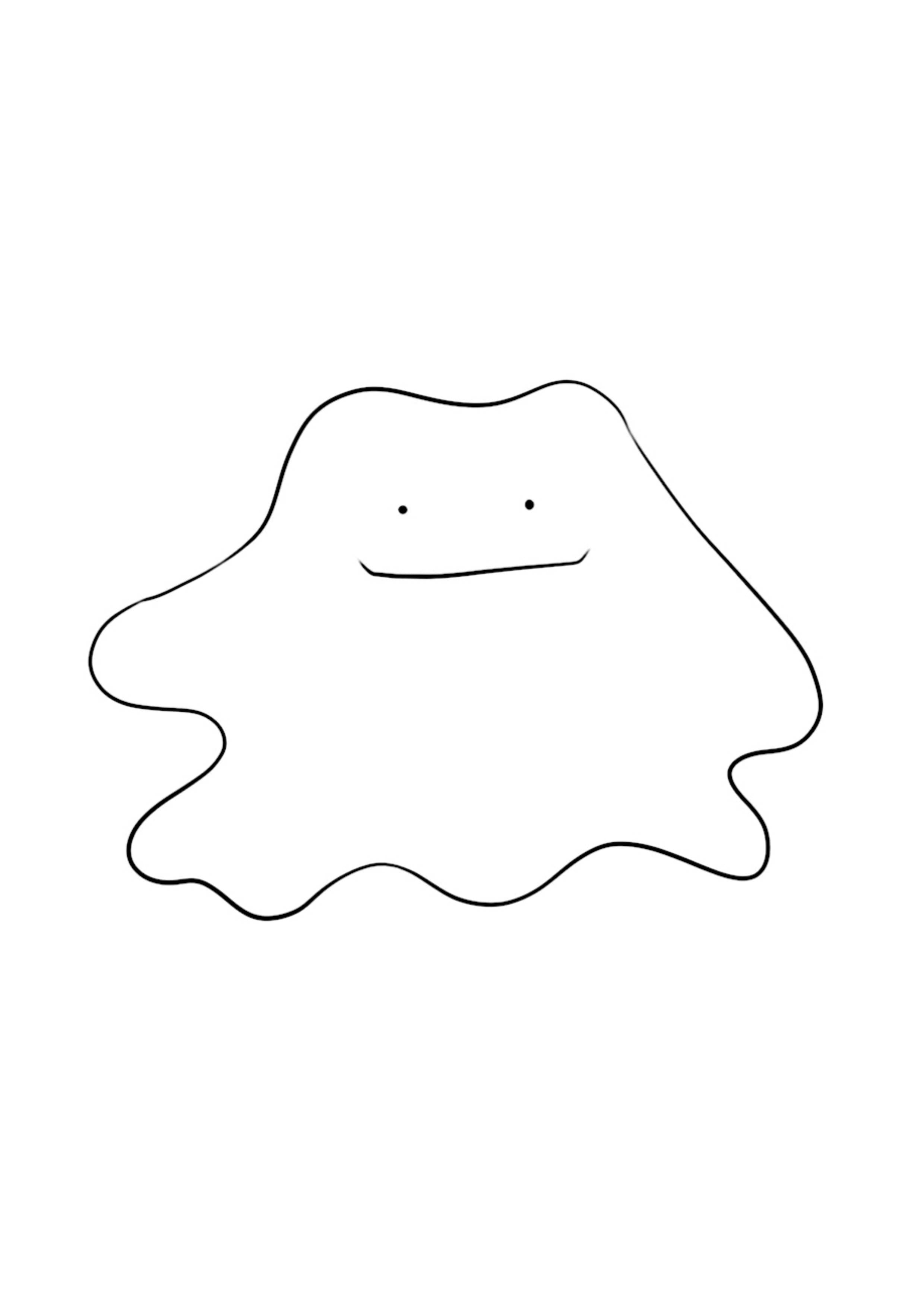 Ditto coloring page (A4) to print