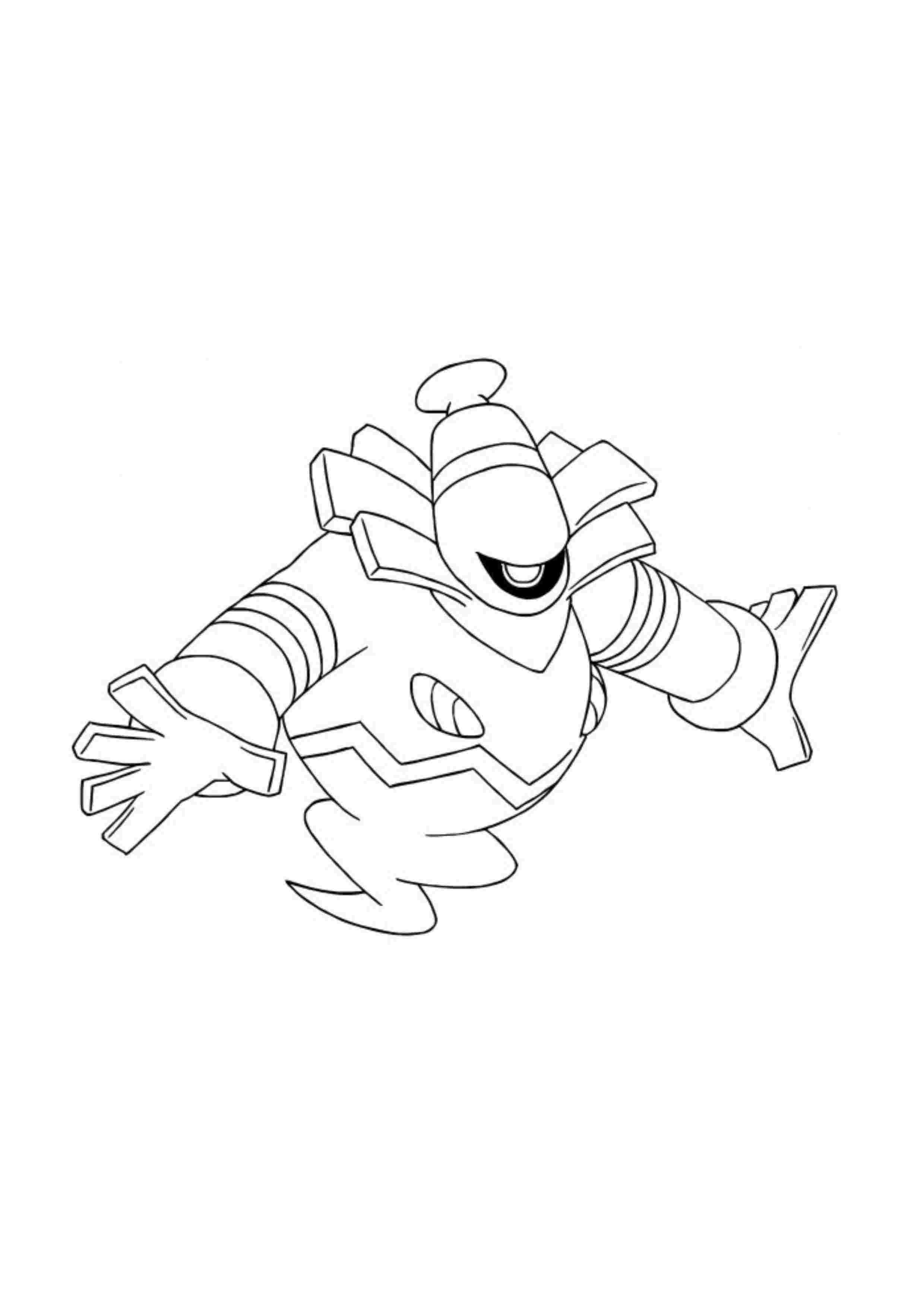 Dusknoir coloring page (A4) to print