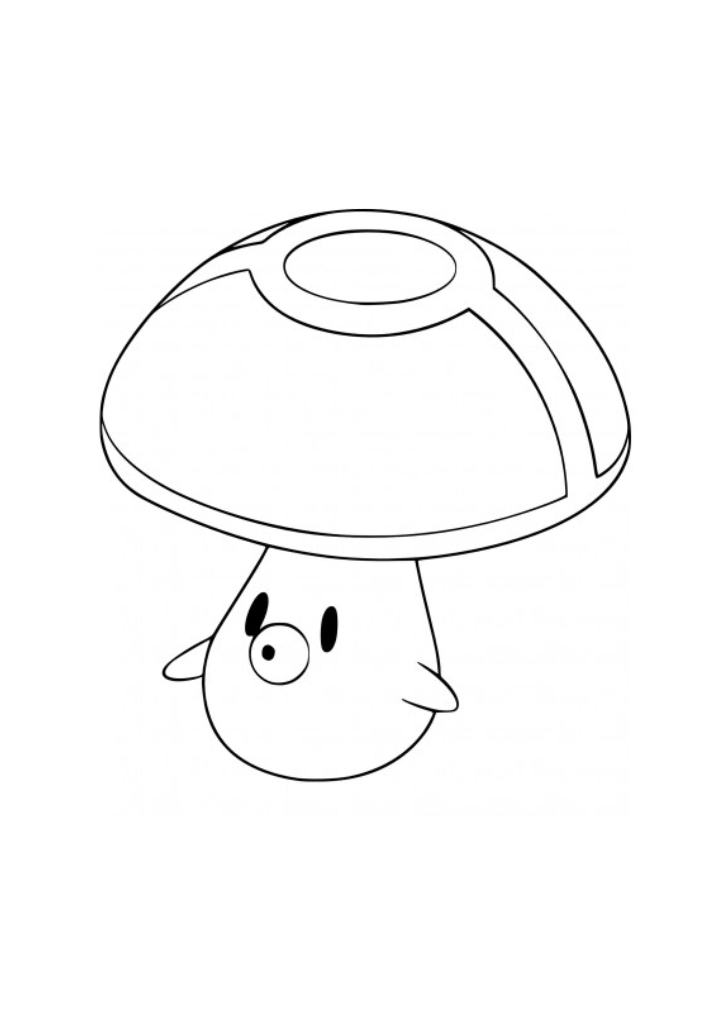 Foongus coloring page (A4) to print