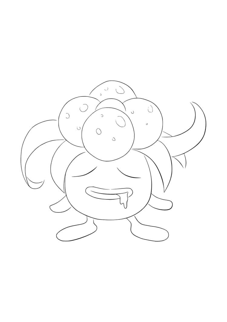 Gloom coloring page (A4) to print
