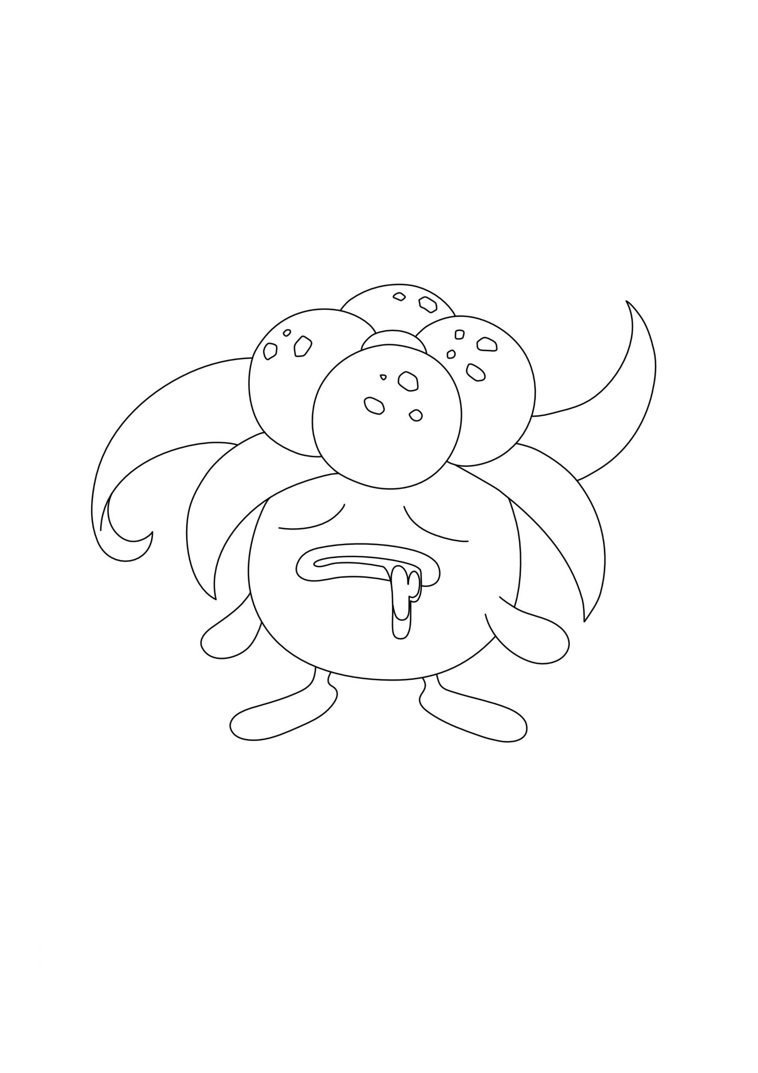 Gloom coloring page (A4) to print