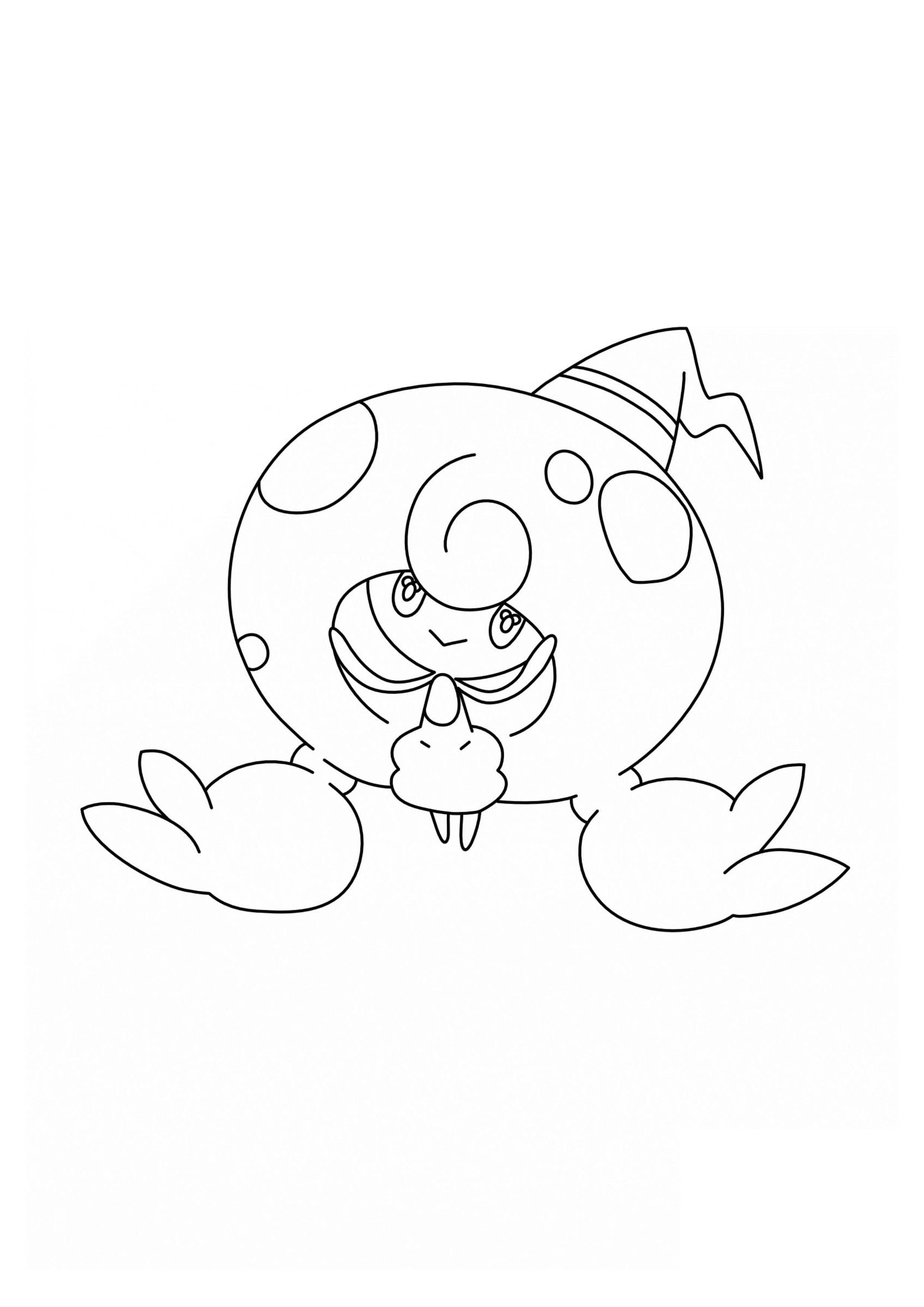 Hattrem coloring page (A4) to print