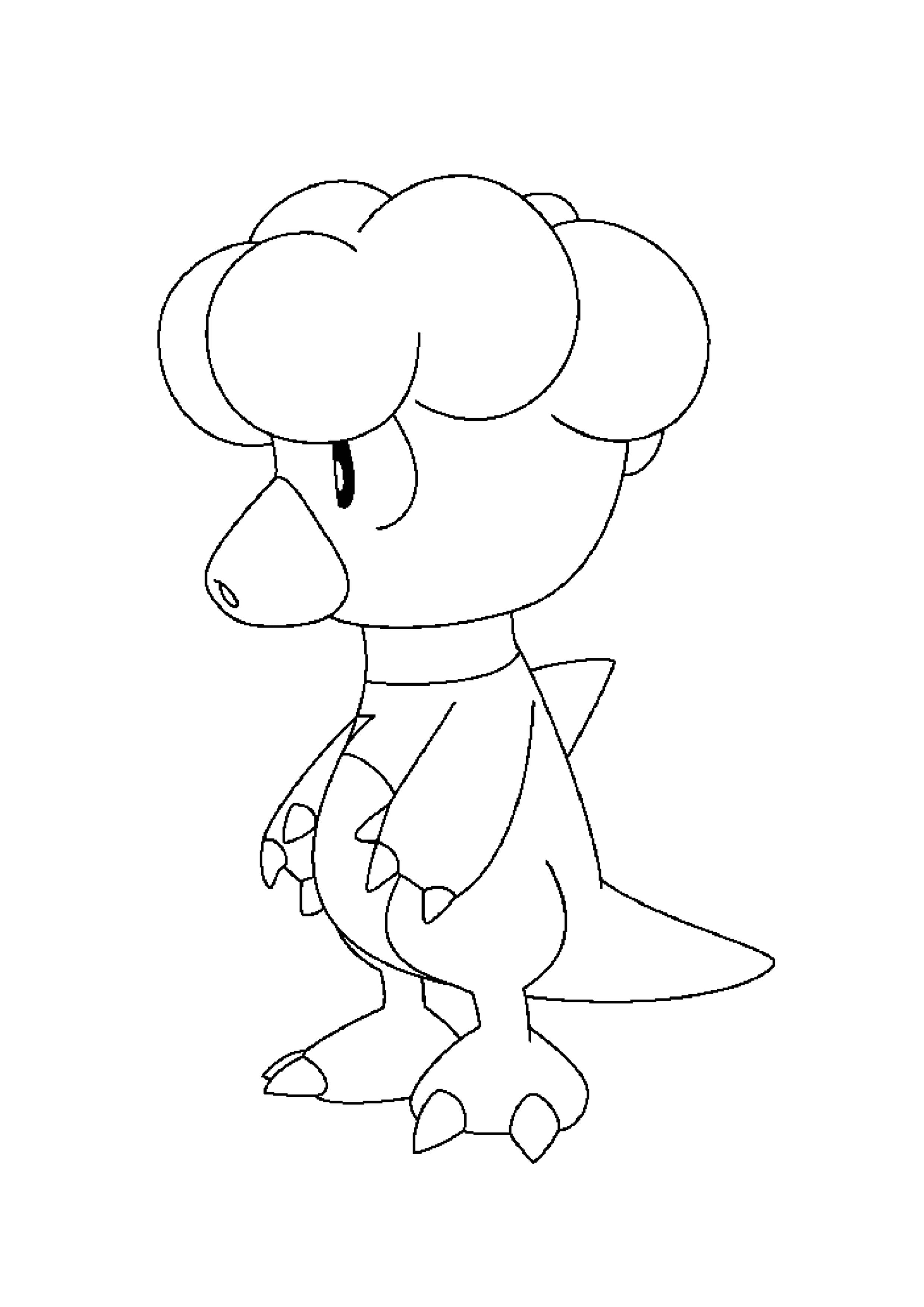 Magby coloring page (A4) to print