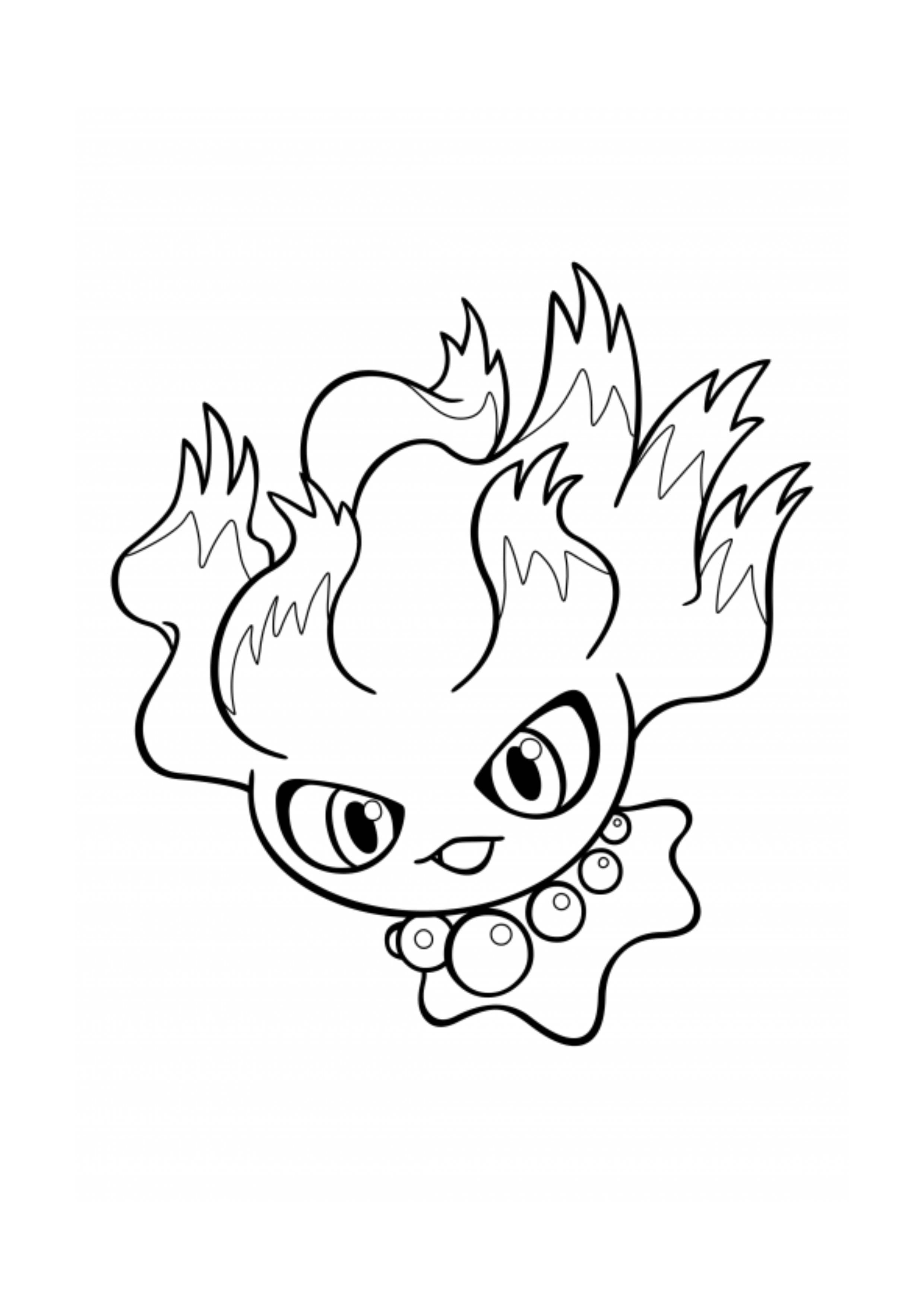 Misdreavus coloring page (A4) to print