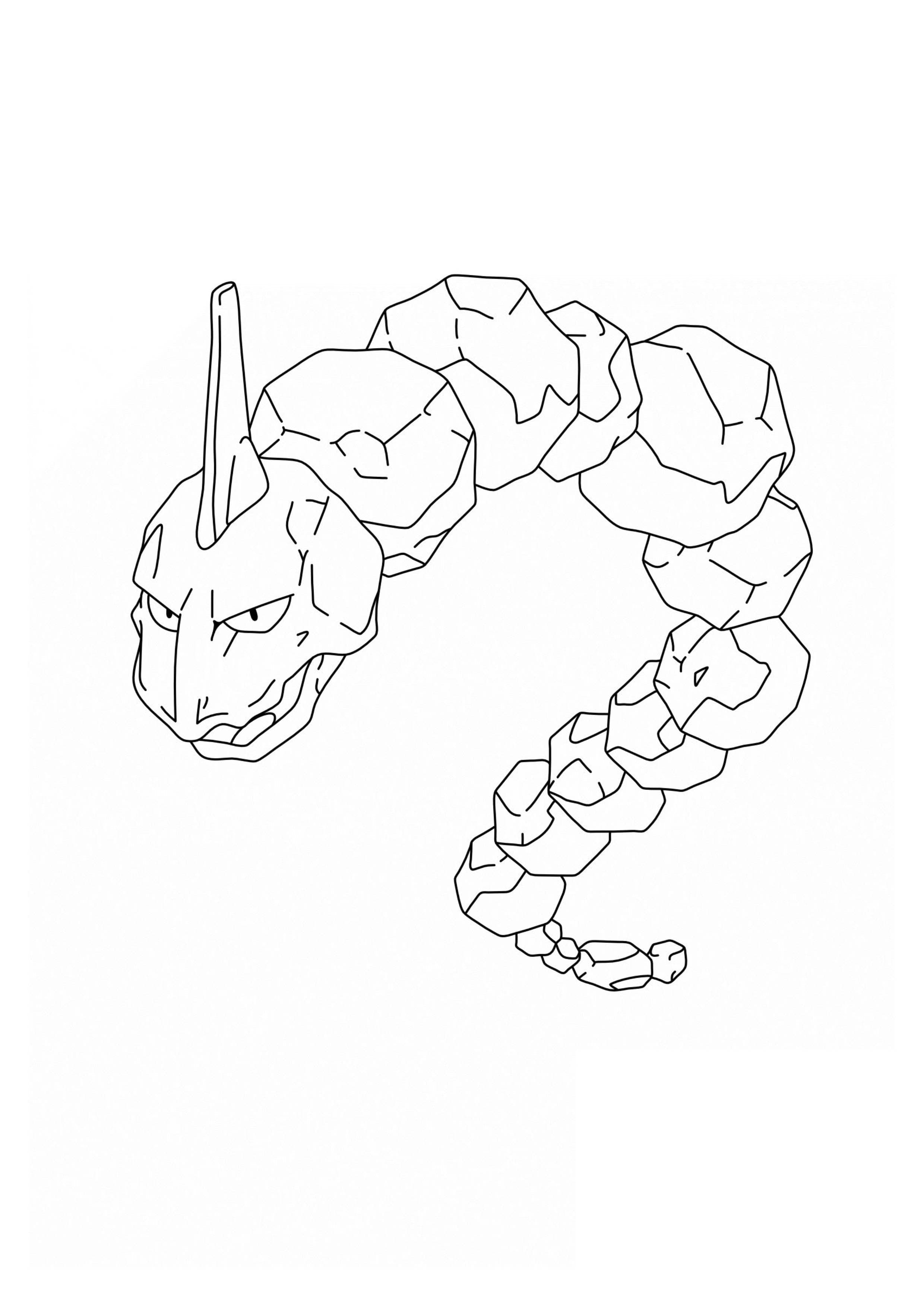 Onix coloring page (A4) to print