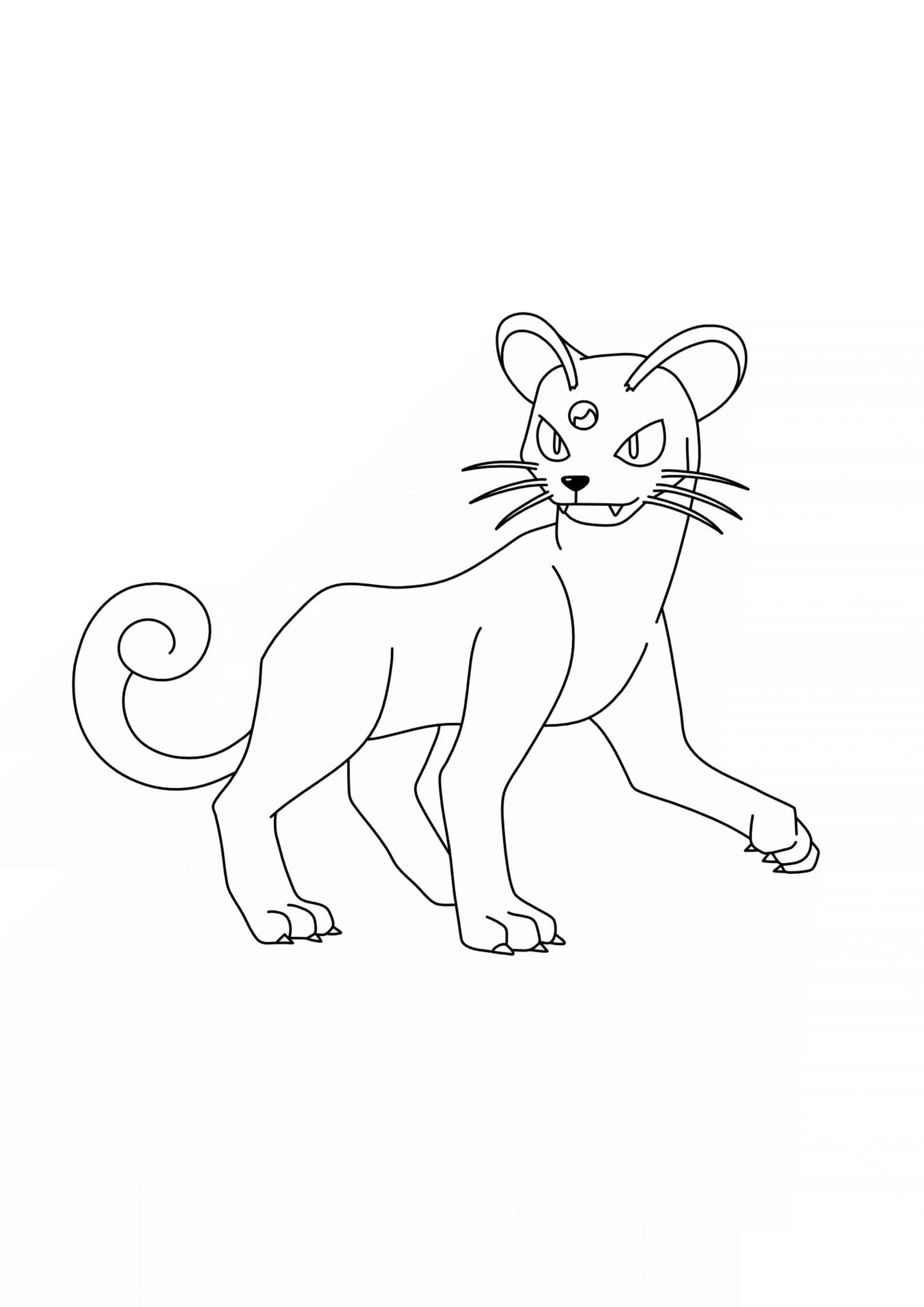 Persian coloring page (A4) to print