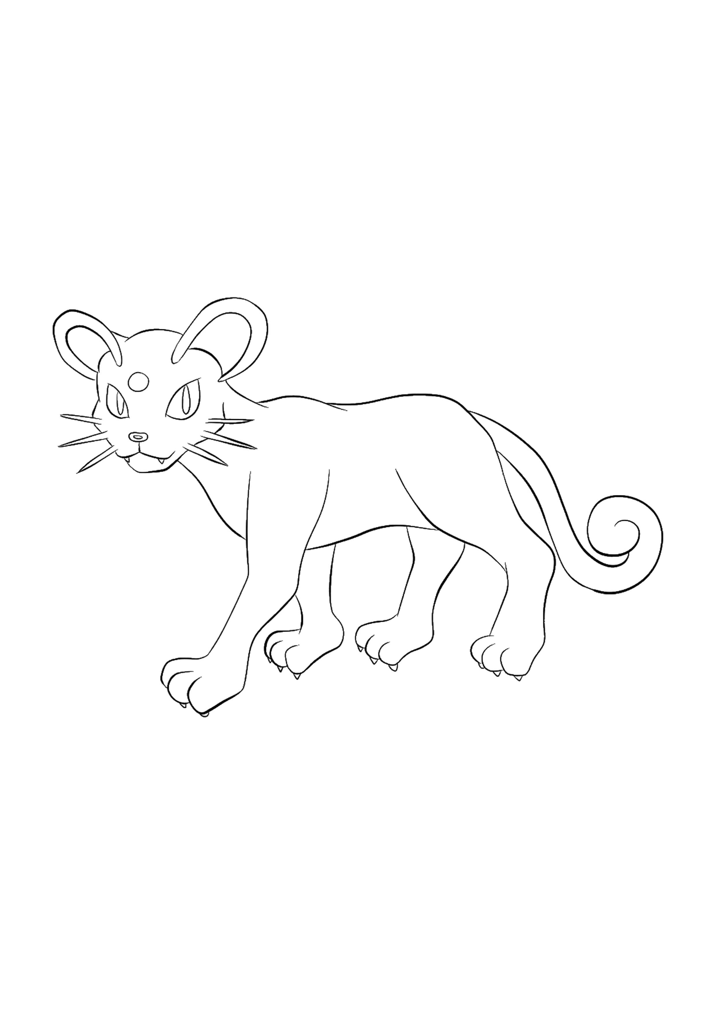 Persian coloring page (A4) to print
