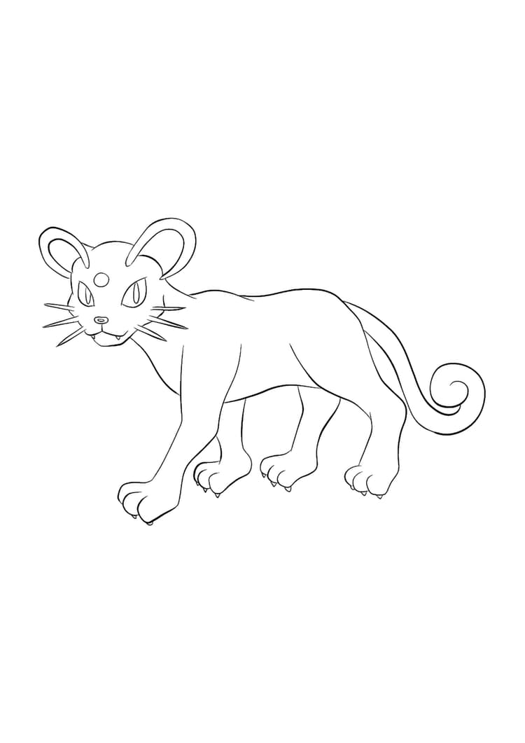 Persian coloring page (A4) to print