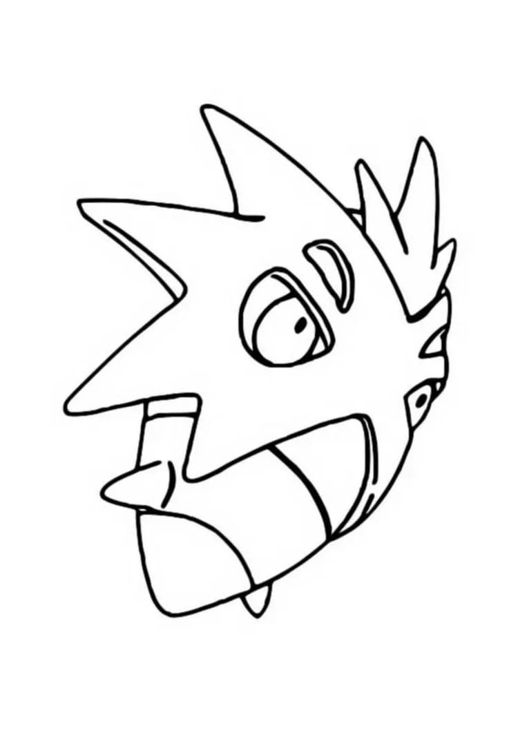 Pupitar coloring page (A4) to print