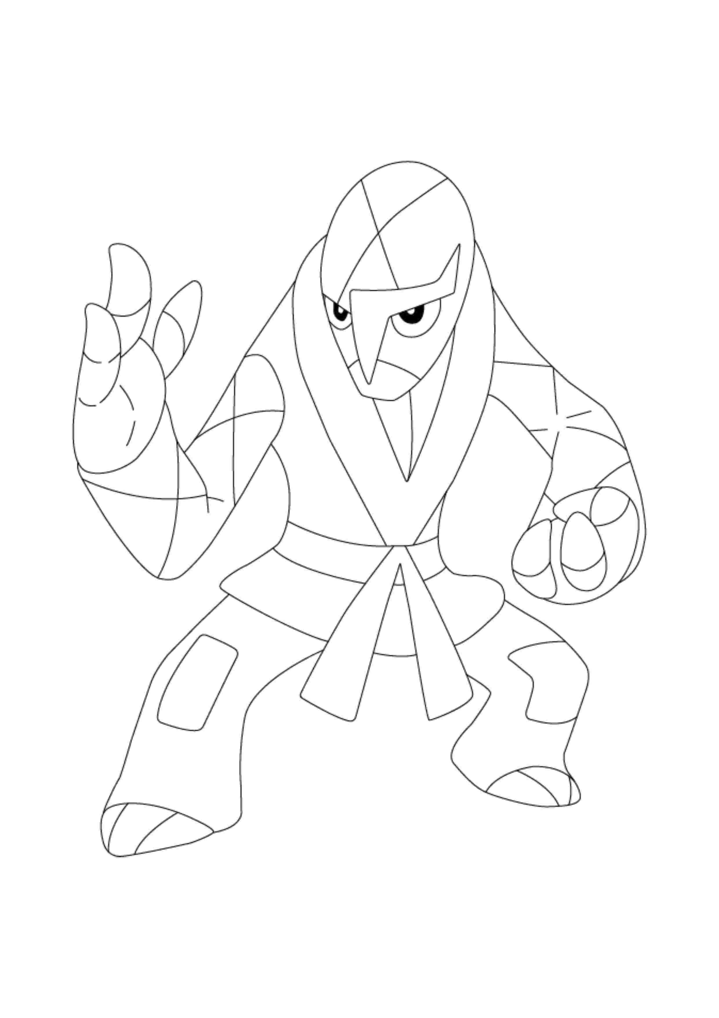 Sawk coloring page (A4) to print