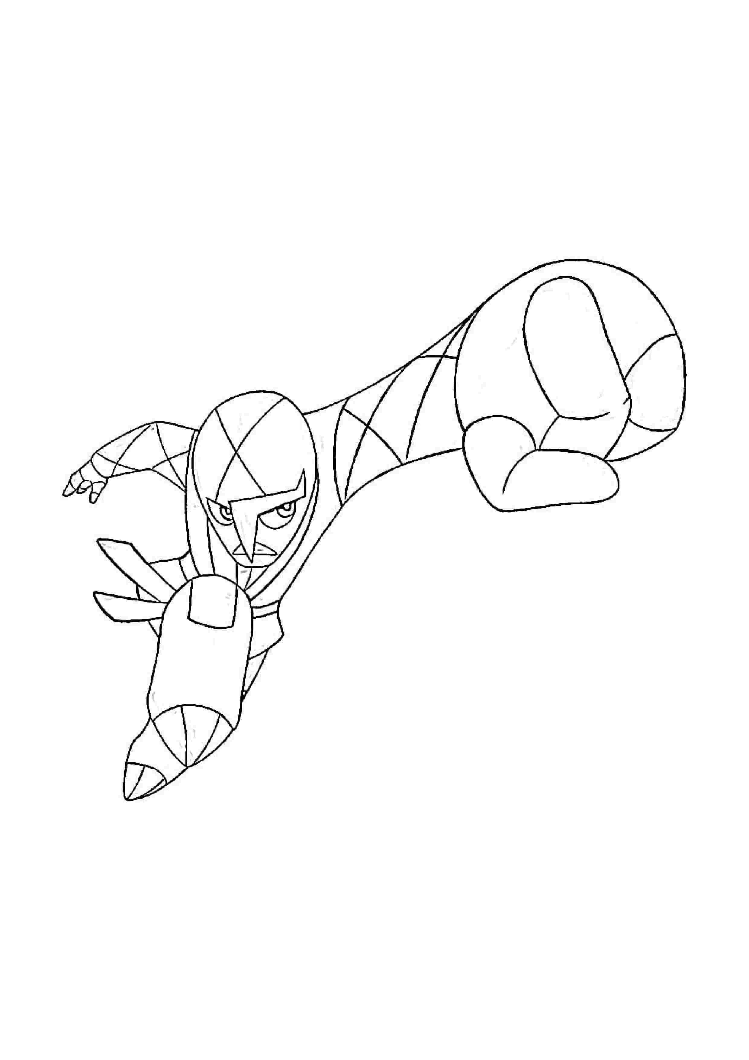 Sawk coloring page (A4) to print