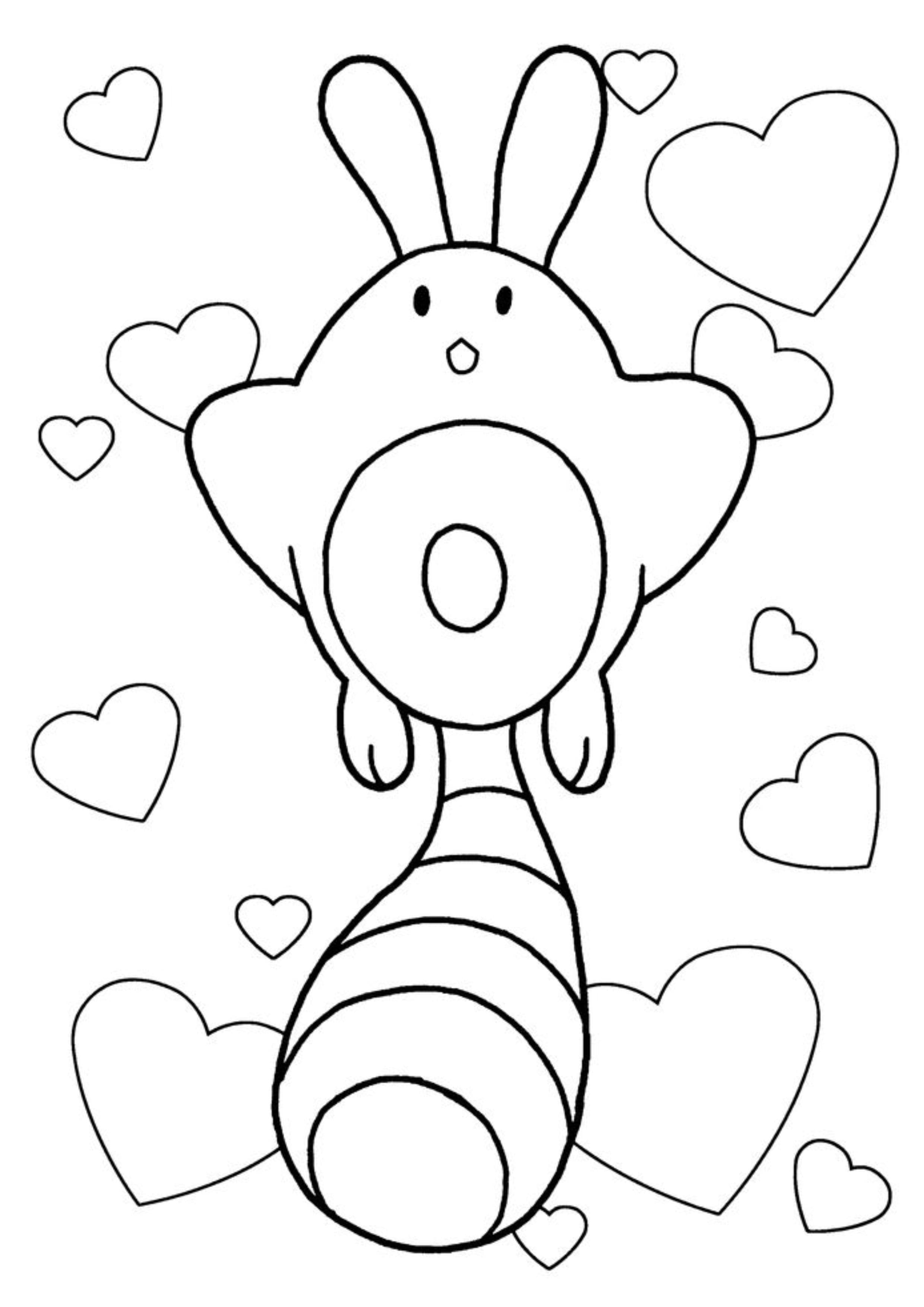 Sentret coloring page (A4) to print
