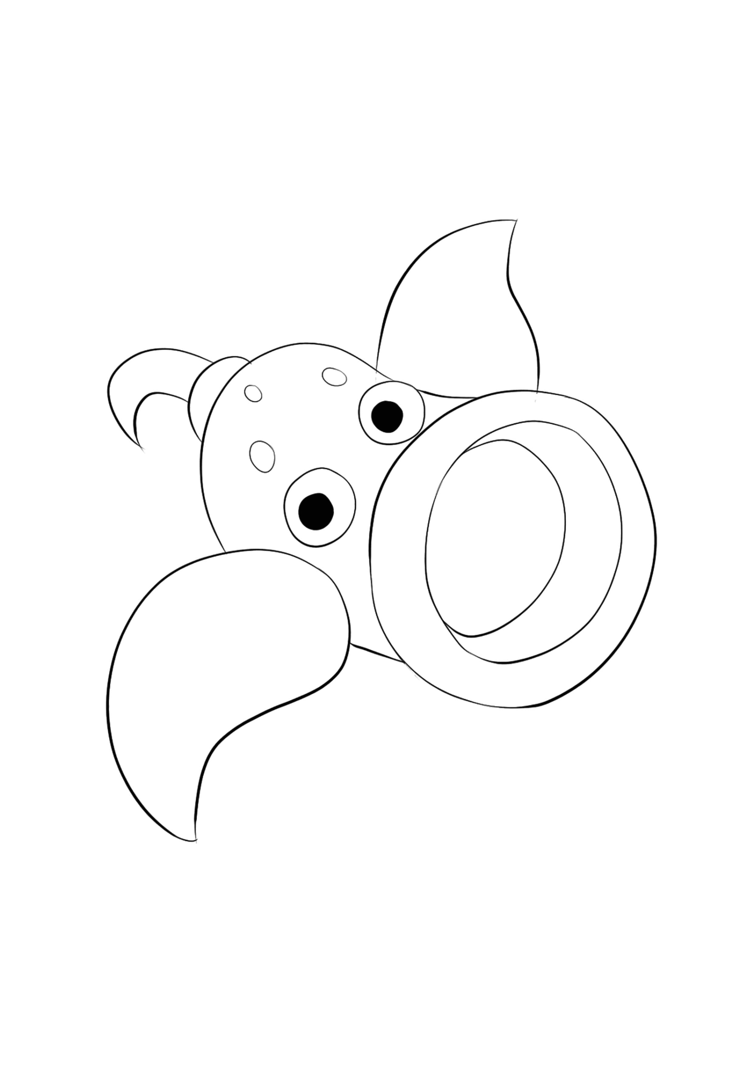 Weepinbell coloring page (A4) to print