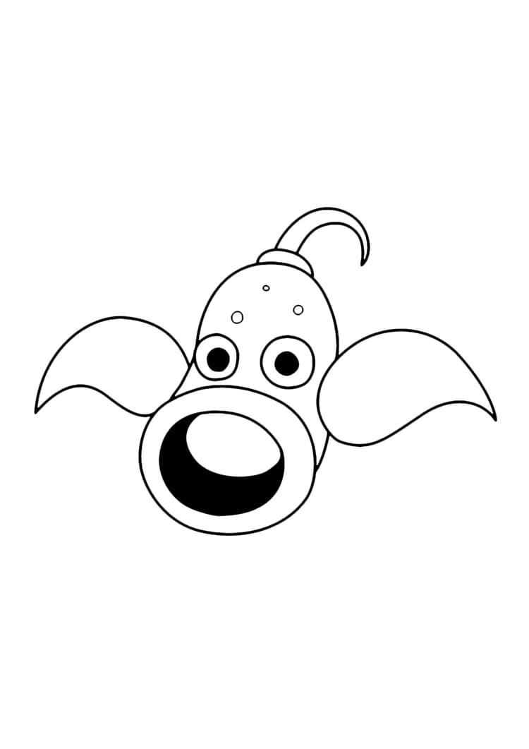Weepinbell coloring page (A4) to print