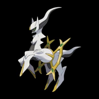 Arceus coloring page