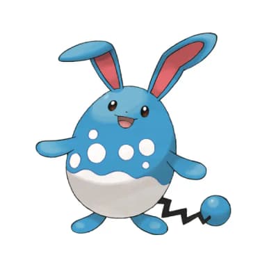 Azumarill coloring page