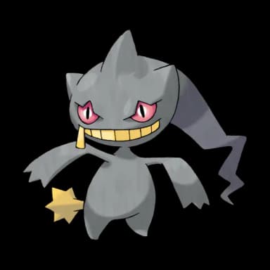 Banette coloring page