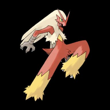 Blaziken coloring page