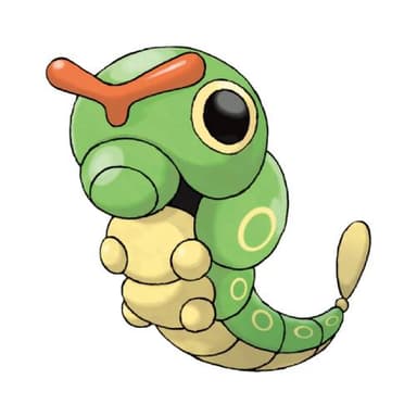 Caterpie coloring page