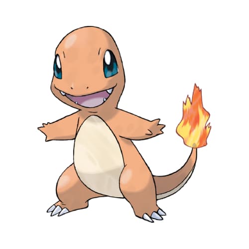 Charmander coloring page