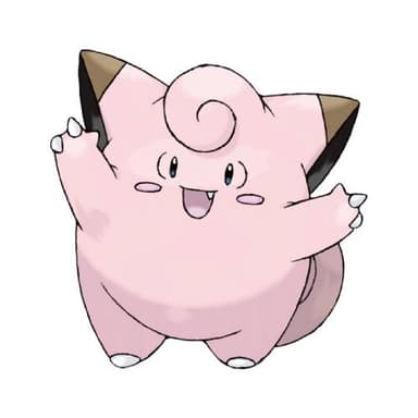 Clefairy coloring page