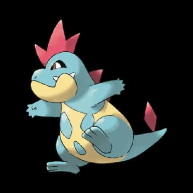 Croconaw coloring page