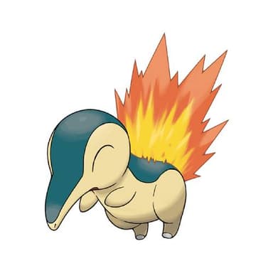 Cyndaquil coloring page