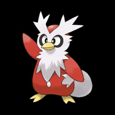 Delibird coloring page