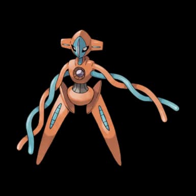 Deoxys coloring page