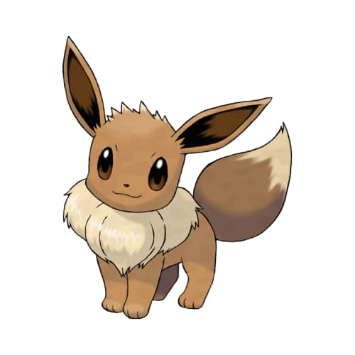 Eevee coloring page