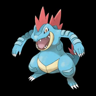 Feraligatr coloring page