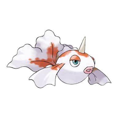 Goldeen coloring page