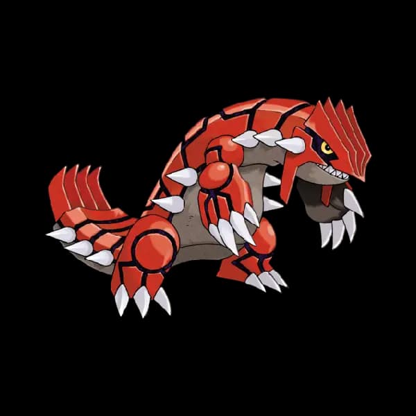 Groudon coloring page