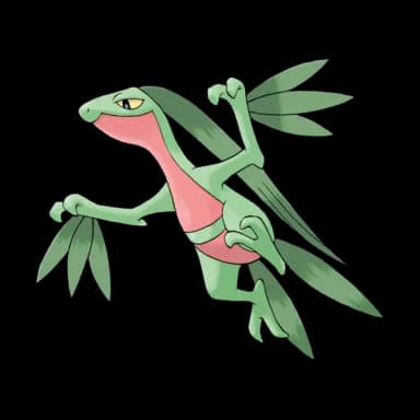 Grovyle coloring page