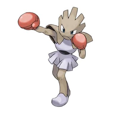 Hitmonchan coloring page