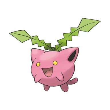 Hoppip coloring page