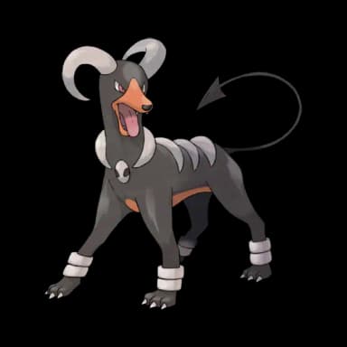Houndoom coloring page