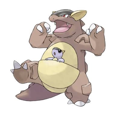 Kangaskhan coloring page
