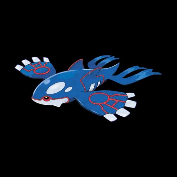 Kyogre coloring page