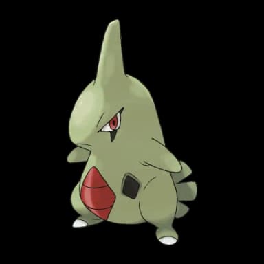 Larvitar coloring page