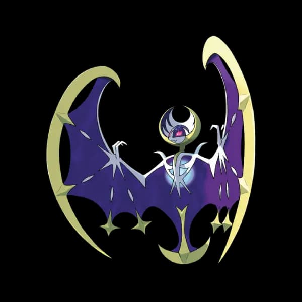 Lunala coloring page