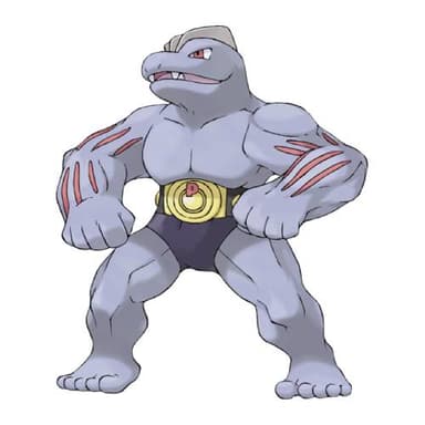 Machoke coloring page