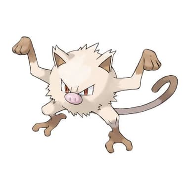 Mankey coloring page