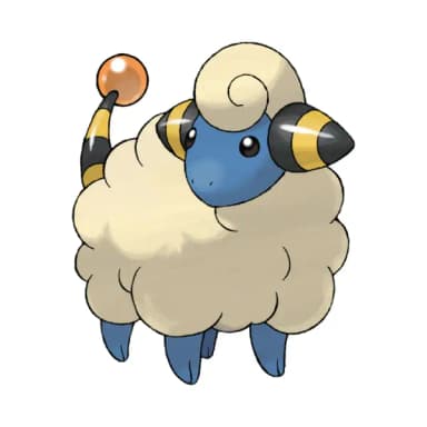 Mareep coloring page