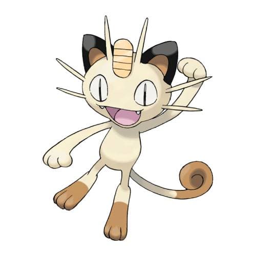 Meowth coloring page