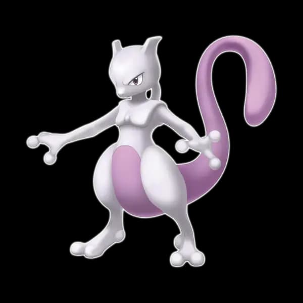 Mewtwo coloring page