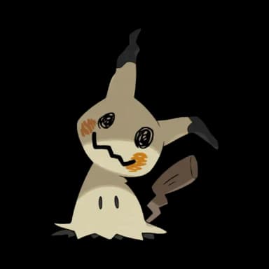 Mimikyu coloring page